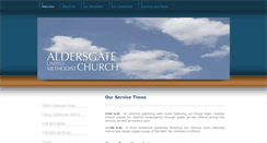 Desktop Screenshot of chicoaumc.org